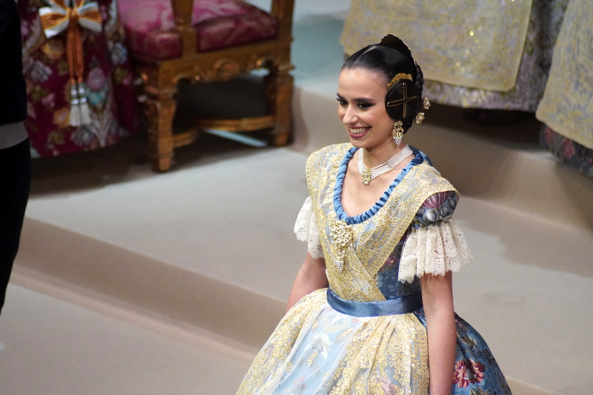 Exaltación de María Estela Arlandis como Fallera Mayor de Valencia 2024